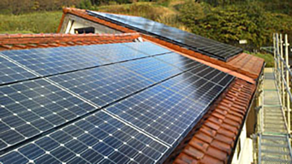太陽光発電システム　施工例